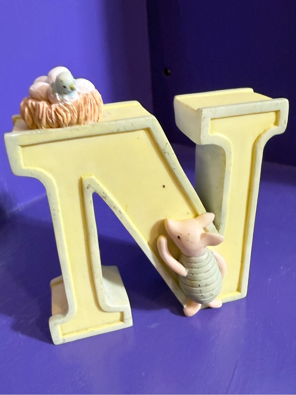 Disney Classic Winnie the Pooh Letter "N"  Michel & Co